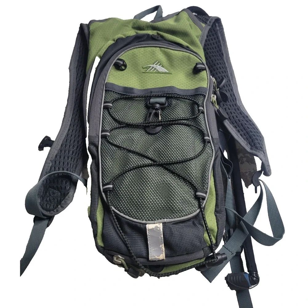 High Sierra Green Lightweight Hiking Backpack 18